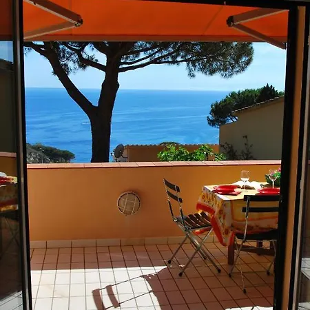 Apartamento Grotta Azzurra - Cavoli - Terrazza Vista Mare, Clima E Parcheggio
