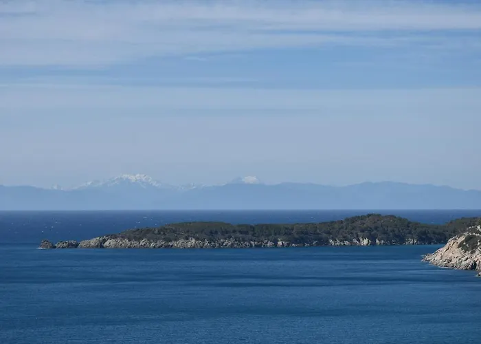 Grotta Azzurra - Cavoli - Terrazza Vista Mare, Clima E Parcheggio *